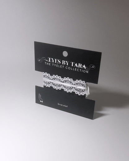 Chantilly Lace Bracelet on Black Card