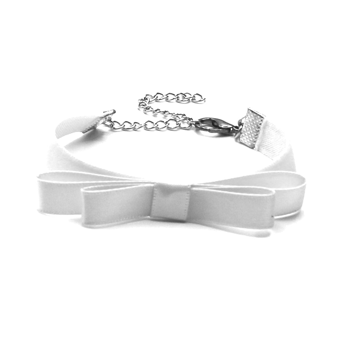 Highness White Bow Bracelet