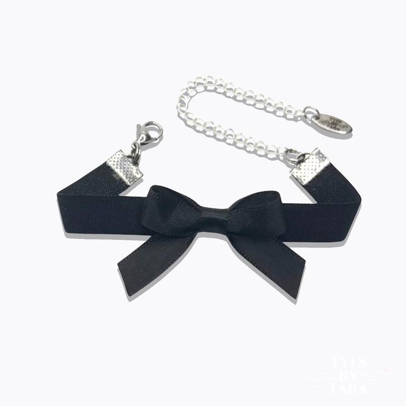 Kinkette Black Bow Bracelet 