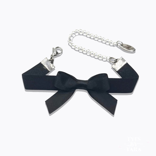 Kinkette Black Bow Bracelet 