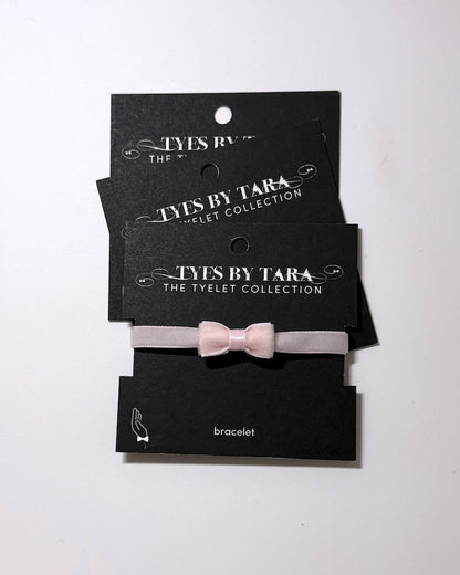Madame Pink Velvet Bow Bracelet 3 Pack