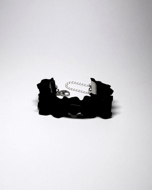 Maiden Ruffled Bow Bracelet 