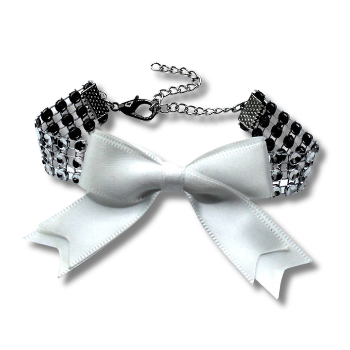 Princesa White Bow Bracelet