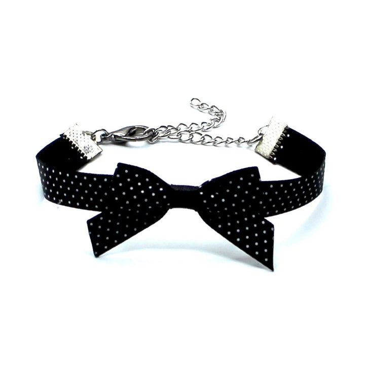 Pinup Black Bow Bracelet