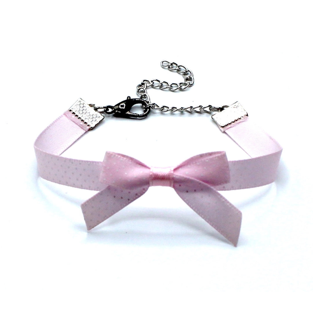 Pinup Pink Bow Bracelet