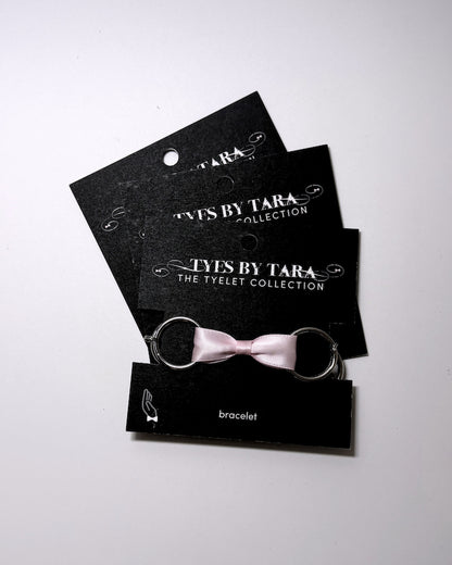 Runaway Pink O Ring Bow Bracelet 3 Pack