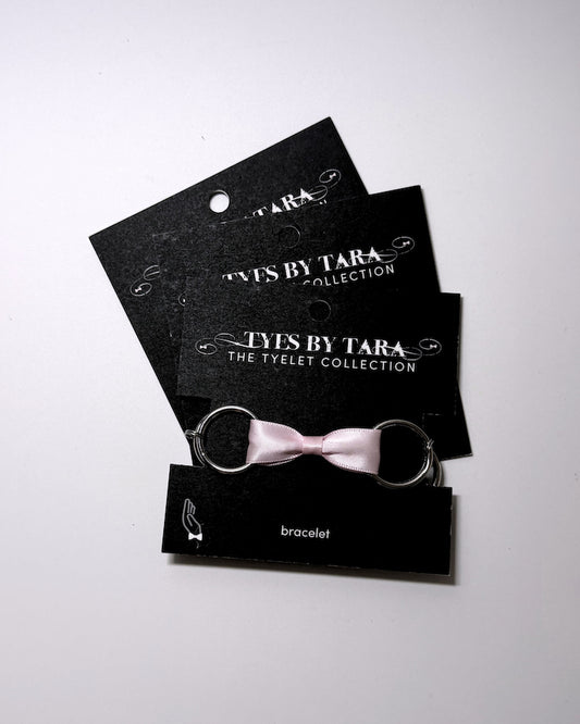 Runaway Pink O Ring Bow Bracelet 3 Pack