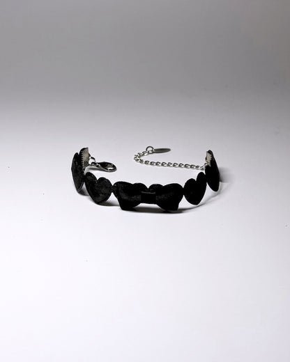 Sweetheart Black Heart Bracelet