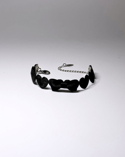 Sweetheart Black Heart Bracelet