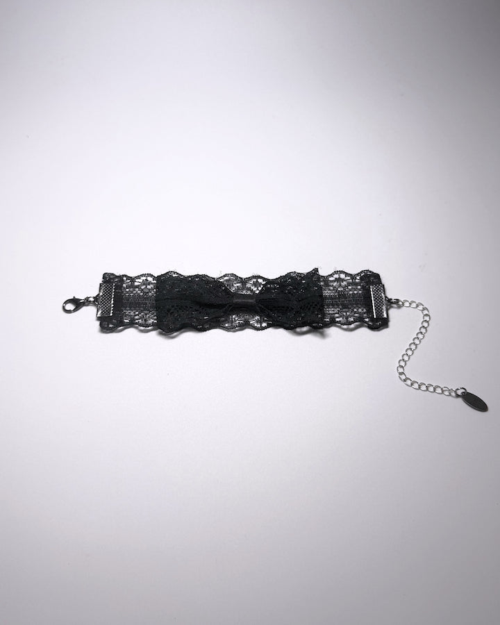 Siren Black Lace Bracelet Flatlay