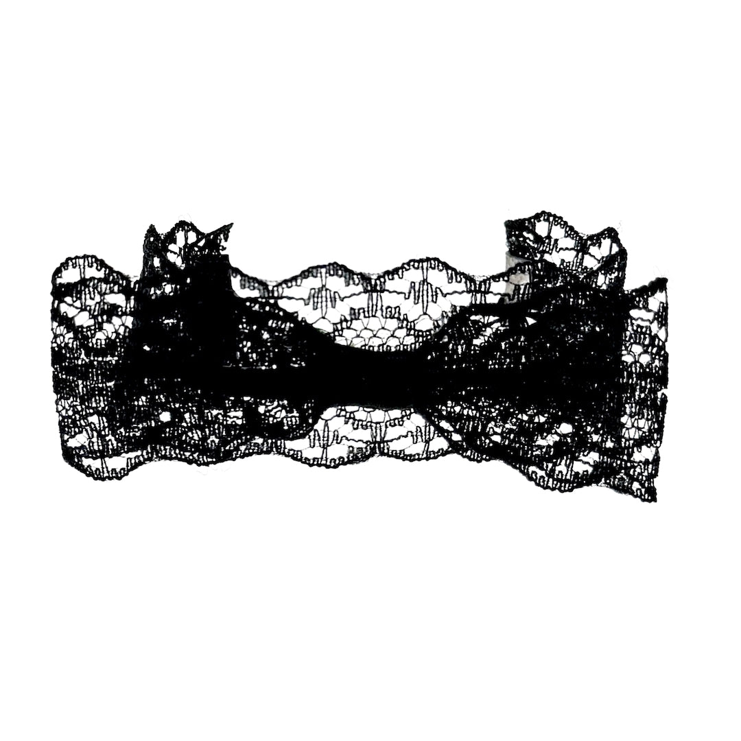 Siren Black Lace Bracelet front view 