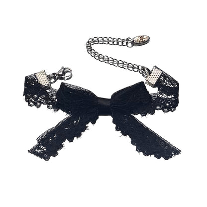 Tease Black Lace Bow bracelet