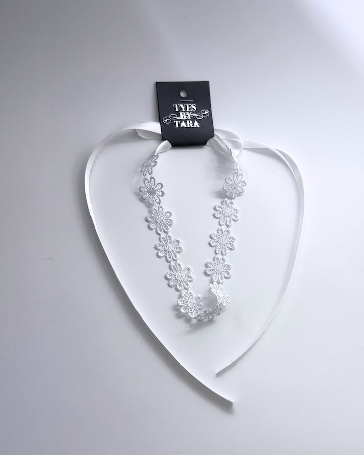 Blossom White Flower Headband Hair Accessory