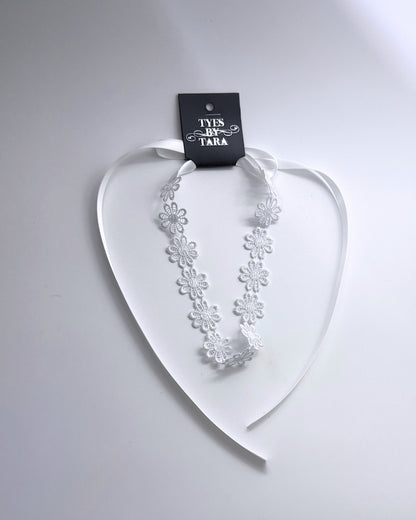 Blossom White Flower Headband Hair Accessory