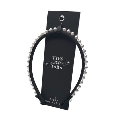 Centerfold Pearl Black Headband