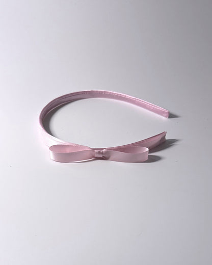 Enchantress Pink Bow Headband side bow view