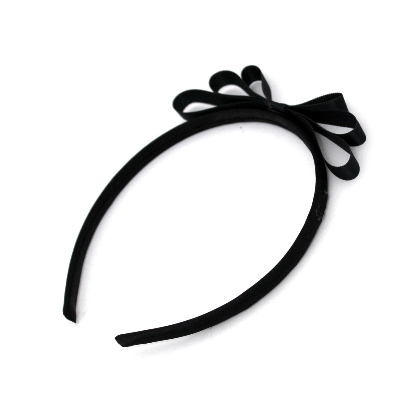 Black Highness Bow Headband
