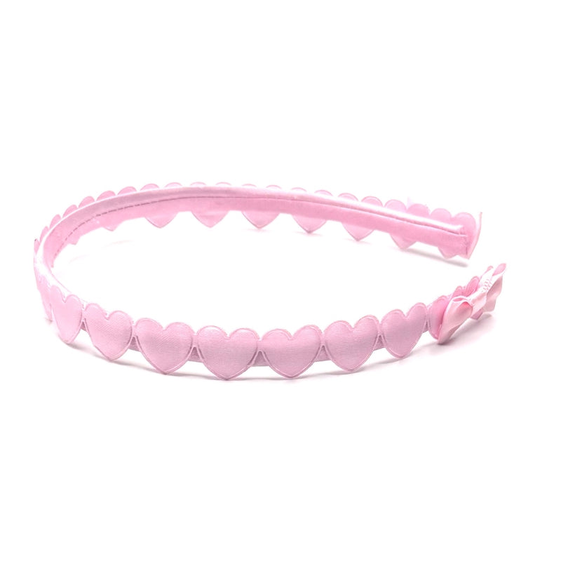 Sweetheart Pink Bow Headband