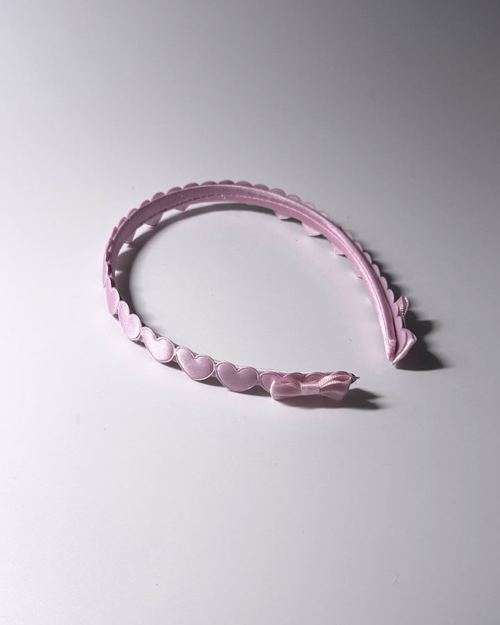 Sweetheart Pink Bow Headband 