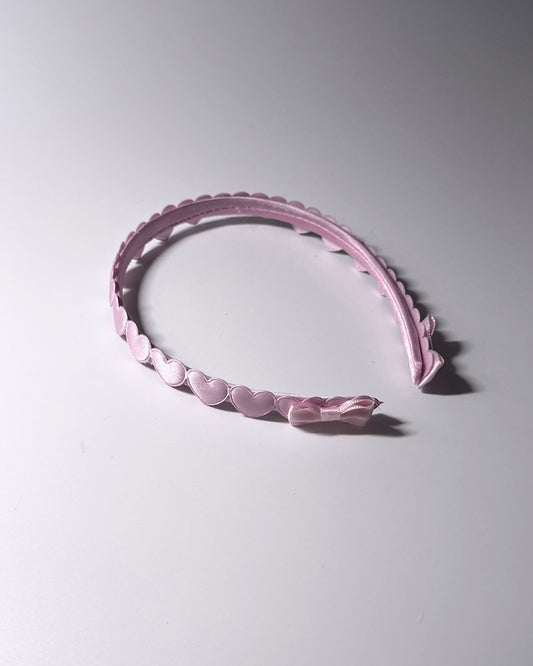 Sweetheart Pink Bow Headband 