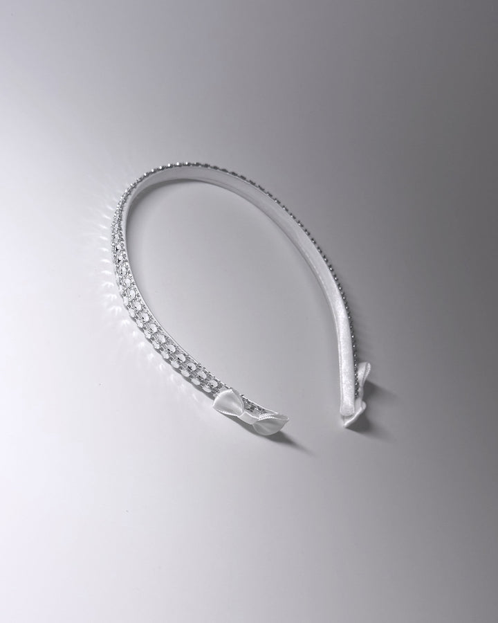 Vixen White Sparkly Headband