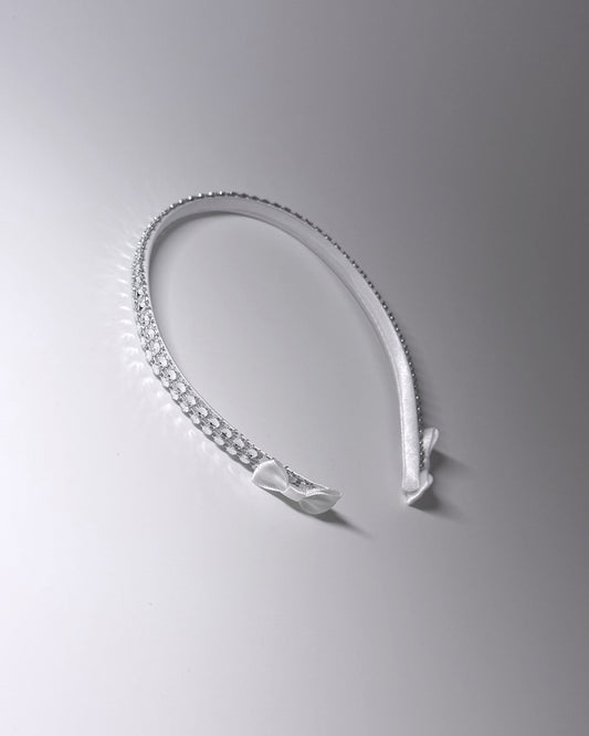 Vixen White Sparkly Headband