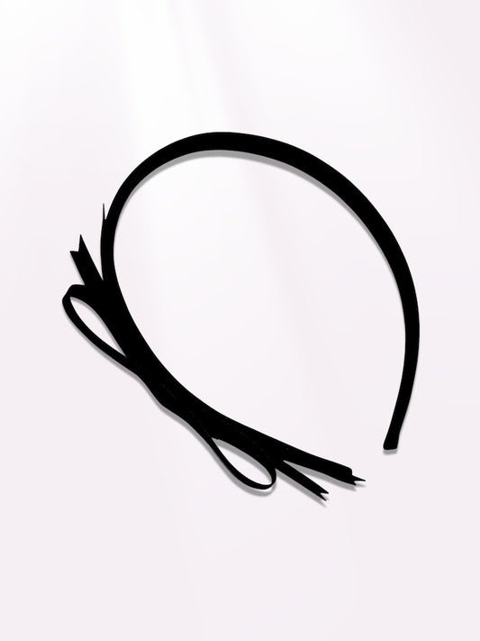 Enchantress Black Hair Bow Band