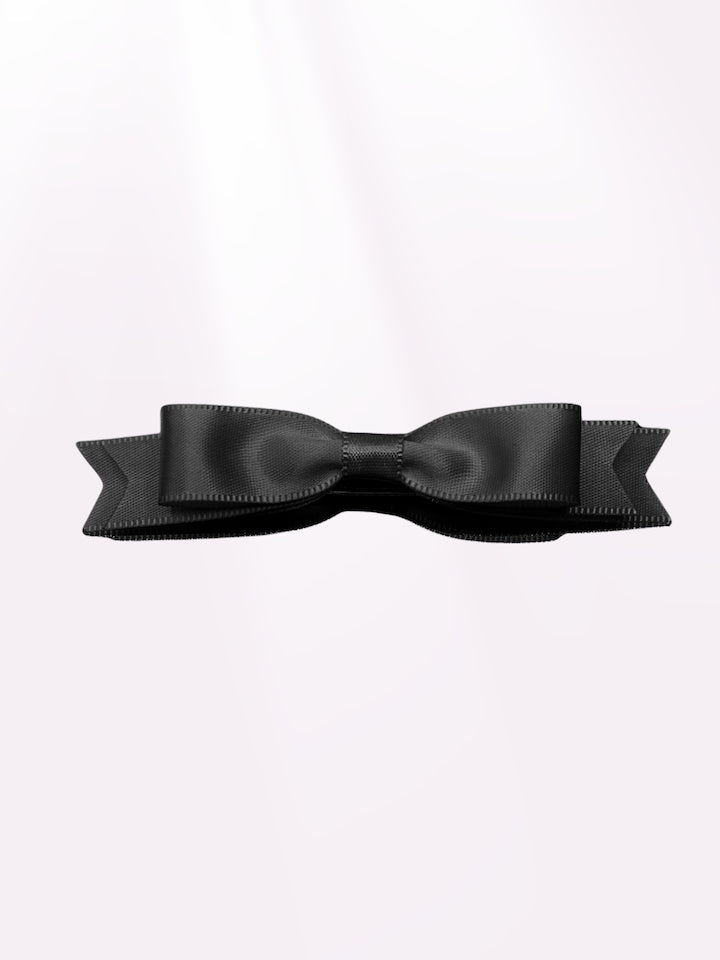 Enchantress Black hair bow barrette