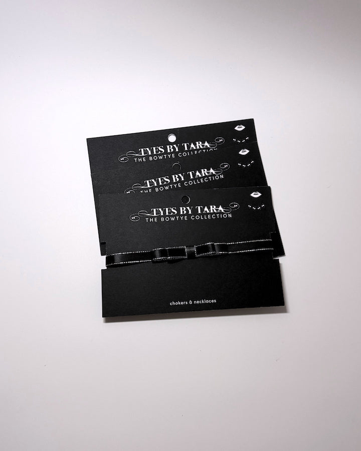 black metallic trimmed 3 pack