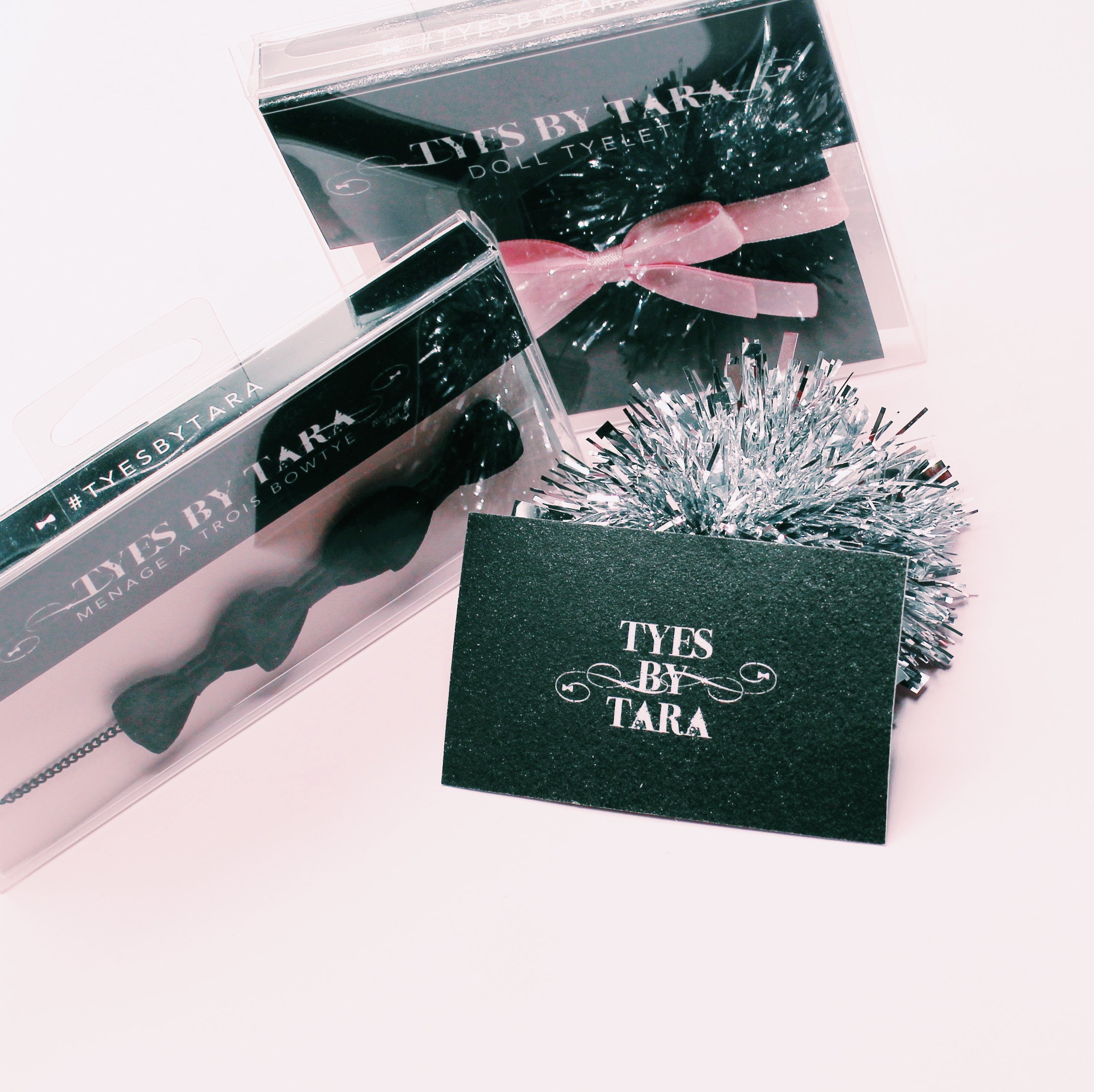 Black Gift Card with Products 