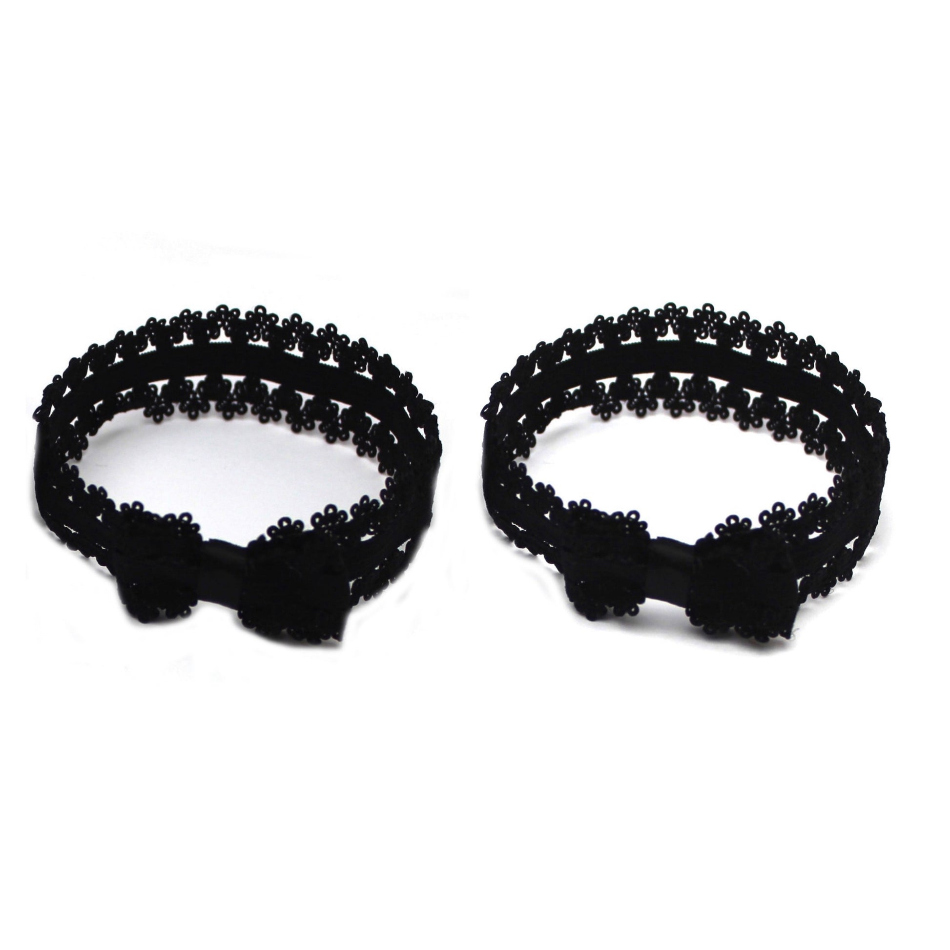 lady heeltyes shoe bows calf garters