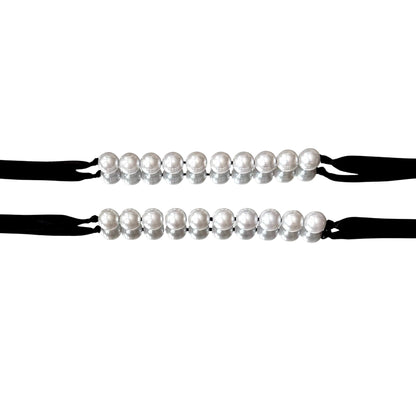 Mademoiselle Faux Pearl Handcuffs Flaylay