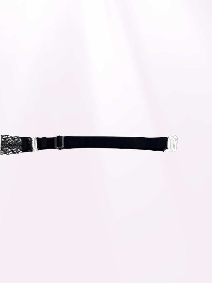 extender strap of siren black lace bow belt