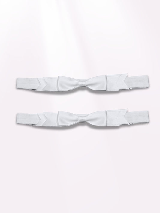 white enchantress  bow leg garters